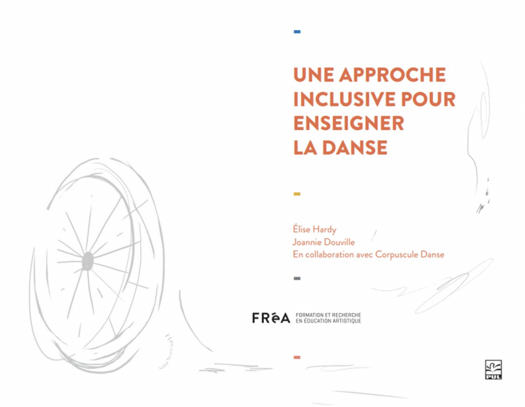 Formations : Page couverture du livre Une approche inclusive pour enseigner la danse